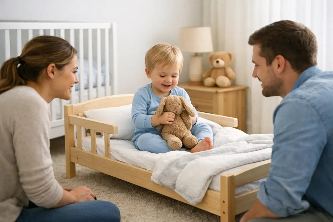 Toddler Bed Transition Example for Parents