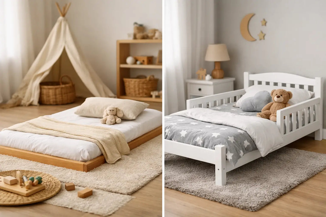 Montessori Bed vs Toddler Bed