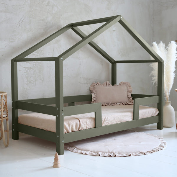Evie House Bed - Dual Guard Rail