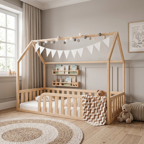 Freddie House Bed - Toddler Floor Bed