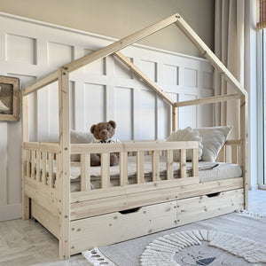 Hugo House Bed - Montessori Toddler Bed