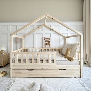 Hugo House Bed - Pure Wood