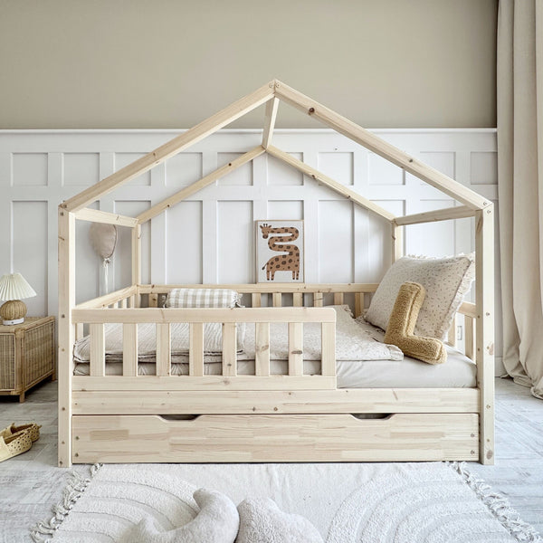 Hugo House Bed - Pure Wood