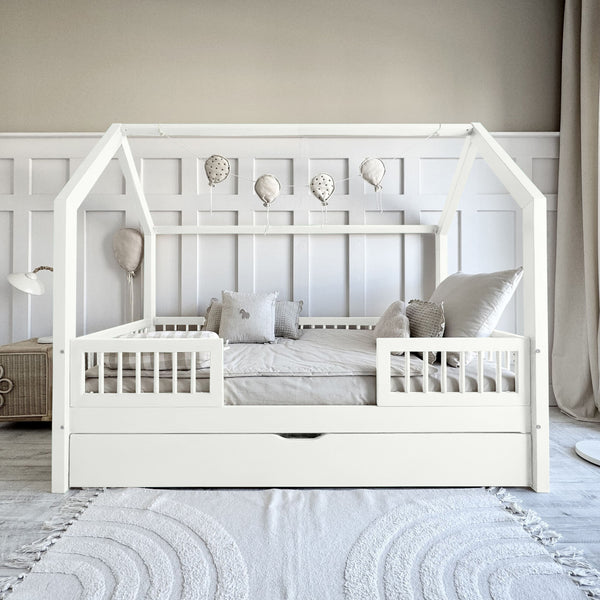 Maisie House Bed - Dual Guard Rail