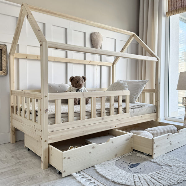 Molly House Bed - Montessori Toddler Bed
