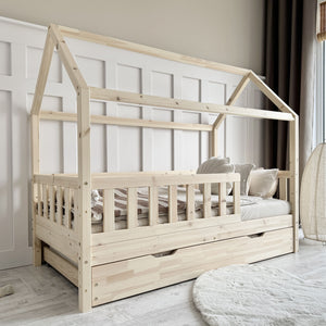 Molly House Bed - Pure Wood