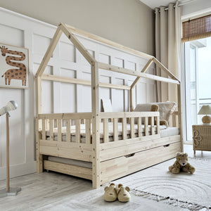 Molly House Bed - Pure Wood