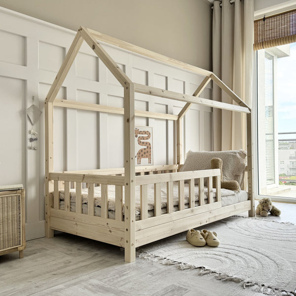 Molly House Bed - Pure Wood