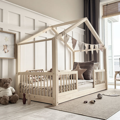 Olivia House Bed - Dual Guard Rail