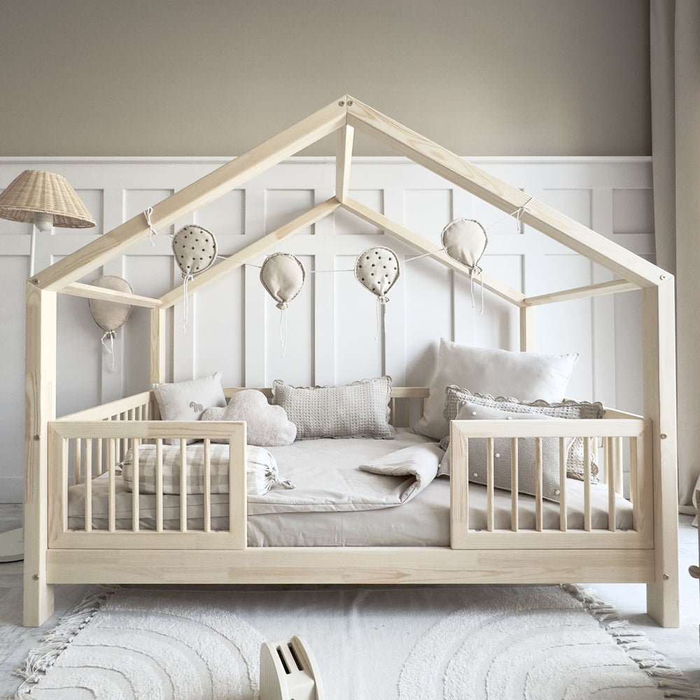 Olivia House Bed - Dual Guard Rail