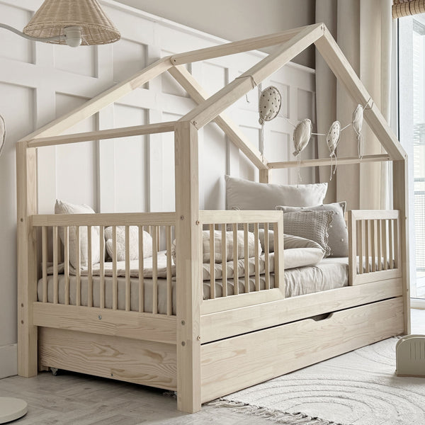 Olivia House Bed - Dual Guard Rail