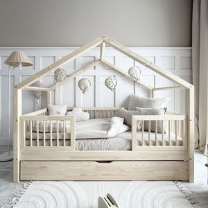 Olivia House Bed - Dual Guard Rail