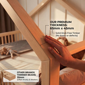 Olivia House Bed - Single Guard Rail