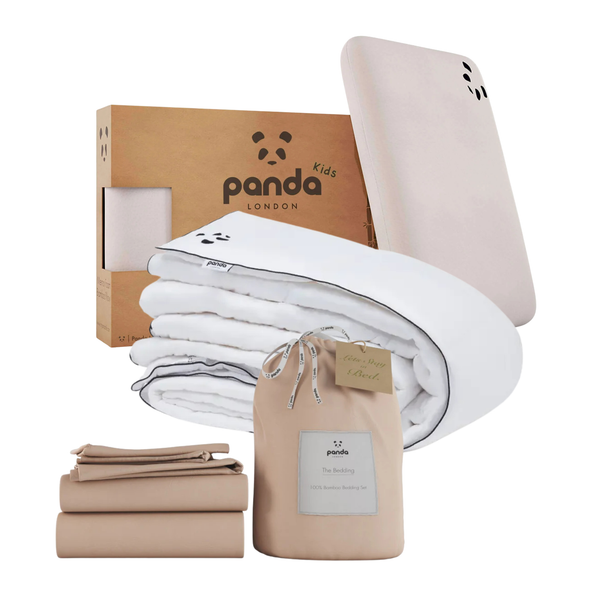 First Big Bed Starter Bundle - UK Single Bamboo Bedding / Pillow / Duvet